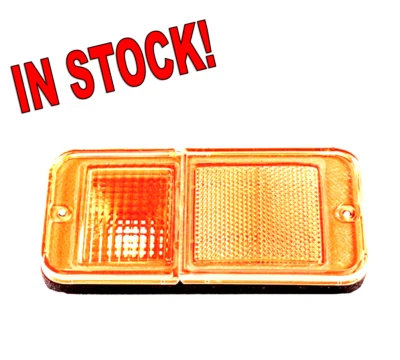 Conjunto de luz marcadora lateral estándar delantera ámbar camioneta Chevy GMC 1968-1972 C10 Foto 1 de 4