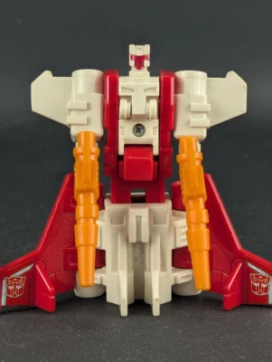 Transformers G1 Strafe READ Hasbro 1986 Vintage Computron Autobot - Image 1 of 4