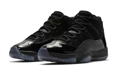Air Jordan 11 Retro "Cap & Gown" 2018 - Black/Black-Black 378037-005