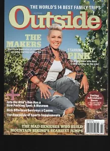 PINK OUTSIDE MAGAZINE JAN FEB 2024 NO LABEL - Picture 1 of 1