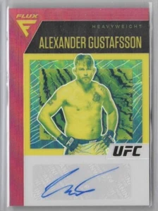 Alexander Gustafsson 2021 Panini Chronicles Flux UFC Auto Autograph - Picture 1 of 2
