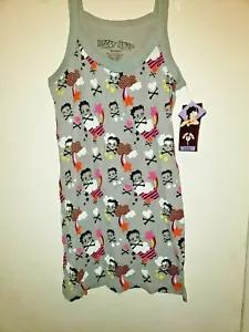 Vintage Betty Boop Tank Top Sleeveless Size XL (15/17) NWT - Picture 1 of 3