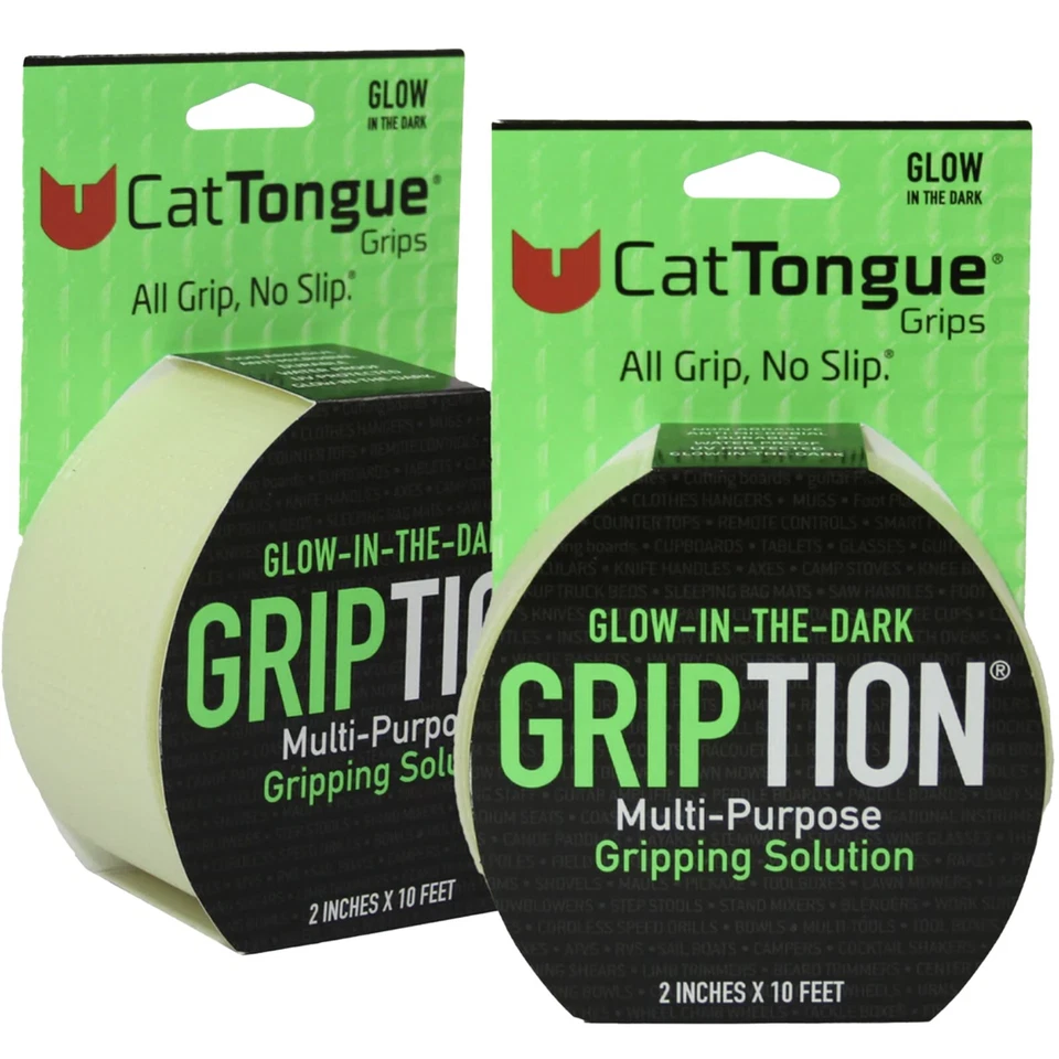 Cat Tongue Glow Grip Tape Non-Abrasive Durable Anti-Slip Tape Glow-in-the-dark - Image 1 of 4