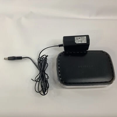 Netgear CM400 DOCSIS 3.0 Gigabit Ethernet Cable Modem w/ Adapter Tested Works - Image 1 of 4