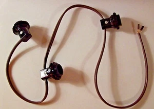 CANDELABRA 3-LIGHT E12 HARNESS SET LAMP PART NEW 30925K - Picture 1 of 3