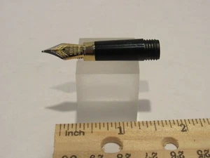  FOUNTAIN PEN NIB (M) ASSEMBLY-Germany Iridium Nib-Model E - Picture 1 of 2