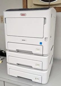 OKI B721 N22300A Laser Printer / New Toner / 130286 Pages / 2 additional Trays - Picture 1 of 3