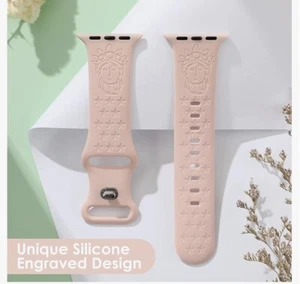 Sport Band compatible Apple Watch band 38mm, 40mm, 41mm, 42mm, 44mm, 45mm, 49mm - Picture 1 of 3