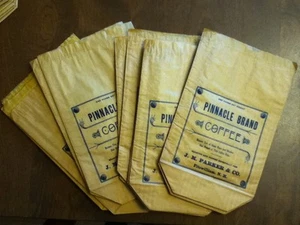 Pinnacle Brand Coffee Vintage Bag Paper Fitzwilliam, NH Ephemera Old Product - Picture 1 of 3