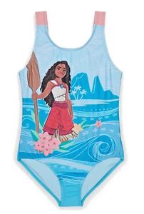 Princess Moana Disney Bathing Swim Suit UPF-50+ Girls Size Medium ( 7-8)Swimwear - Picture 1 of 5
