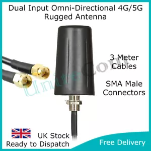 5G 4G MiMo Outdoor Broadband Mobile Antenna Anti Vandal Vehicle External Huawei - Picture 1 of 14