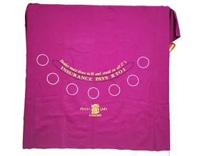 Vintage Mystic Lake Casino Resort Minnesota Blackjack Felt 53" x 78" Uncut - Bild 1 von 15