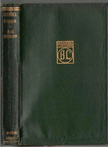 Zuleika Dobson by Max Beerbohm Modern Library 50.2 Leatherette Binding - Picture 1 of 1
