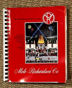 Mole Richardson Co 1989 Lighting Production CATALOGUE Total Hollywood Gear - Picture 1 of 2