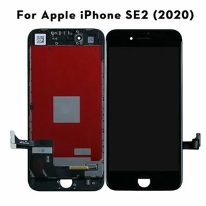 For iPhone SE2 (2020) Black LCD Touch Screen Replacement Digitizer Display Parts - Picture 1 of 5