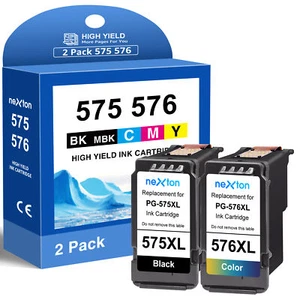 SET Patronen für Canon PG-575 XL CL-576 XL PIXMA TS3550i TS3551i TR4750i TR4751i - Bild 1 von 8