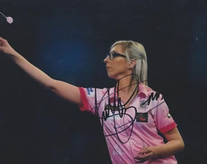 Fallon Sherrock MBE    **HAND SIGNED**   8x10 photo  ~ Darts ~ AUTOGRAPHED - Picture 1 of 1