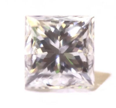 Diamante Natural Princesa Brillante Rectangular GIA Suelto Certificado 1.25ct SI1 F Foto 1 de 4