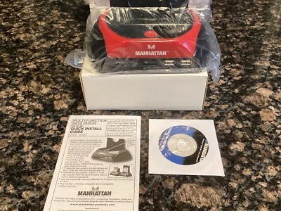 USB/ Multi-Function SATA 3.5"/2.5" HD Quick Dock/ USB Hub + Card Reader - 130004 - Image 1 of 4