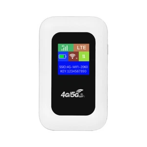Unlocked LTE Portable Mobile Broadband WiFi Router LCD Display MiFi Hotspot - Picture 1 of 19