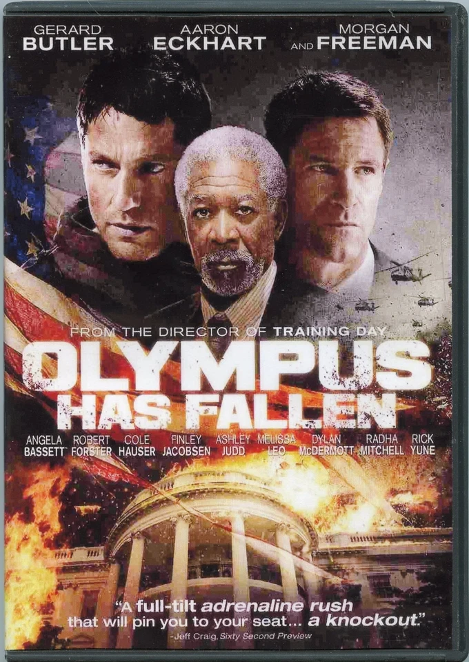 Olympus Has Fallen (DVD, 2013) Morgan Freeman, Gerard Butler, Aaron Eckhart NEW! Foto 1 de 1