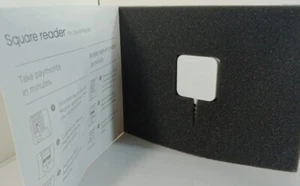 Square A-PKG-0223-02 Credit Debit Card Reader - White  - Picture 1 of 4