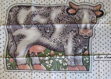 Toys from the Attic BUTTERCUP the Cow Country Farm Kessler Pillow Fabric Panel