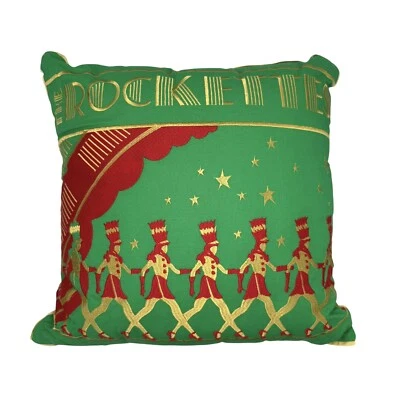 Rockettes Almohada Bordada Radio Colección Archivo Ciudad NUEVO CON ETIQUETA Foto 1 de 4