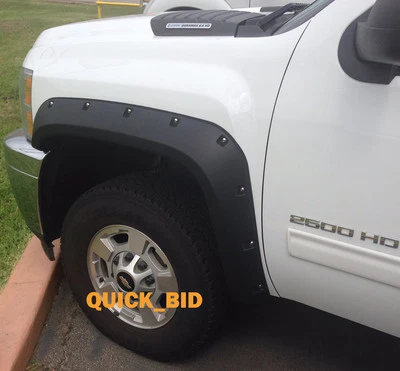 POCKET FENDER FLARES 2007-2014 CHEVY SILVERADO 2500HD / 3500HD REG/EXTENDED CAB — 第 1/2 张图片