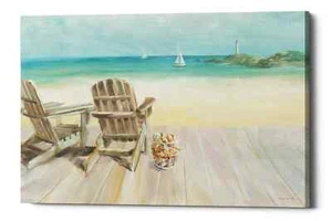 Epic Graffiti "Seaside Morning" by Danhui Nai, Giclee Canvas Wall Art - Picture 1 of 5