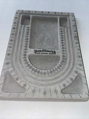 Bead Board-3 U Channel 9.5 X 13 Inch Flocked Jewelry Design - Image 1 of 4
