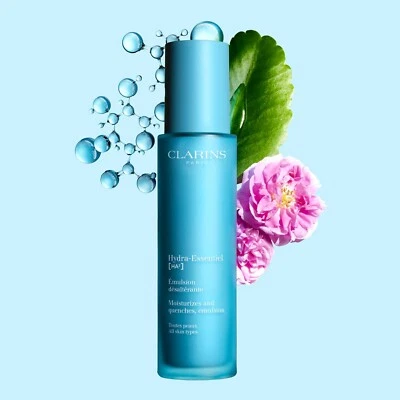 娇韵诗 Hydra-Essentiel 乳液含双透明质酸乳液 75 毫升 * 阅读 * — 第 1/4 张图片