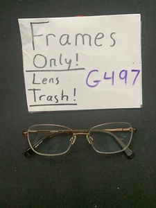 Bebe  MINTED BB5092 210 SATIN BROWN 51-16-135  FLEX HINGES 1012 G497 - Picture 1 of 6