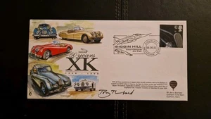 1998 AS1 50 years of the XK engine and car RAF cover artist signed Tony Theobald - Picture 1 of 2