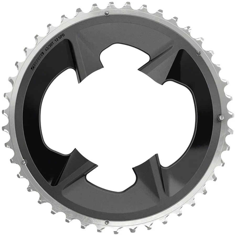 Plato exterior ancho SRAM Rival 43t 94 mm BCD aluminio 2x12 velocidades equipo de ciclismo Foto 1 de 1