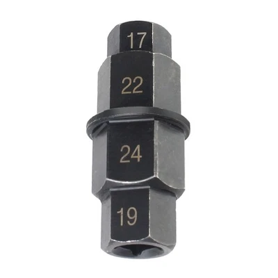 Motorcycle Front Rear Wheel Axle Spindle Tool Hex Key Socket 17 19 22 24mm