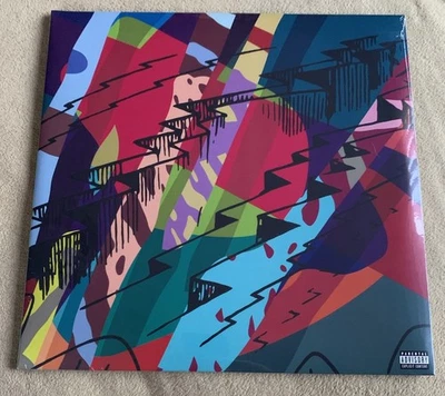 Kid Cudi INSANO SIGNED 2LP Vinyl Art Work By KAWS New ✅ Read - Image 1 of 4
