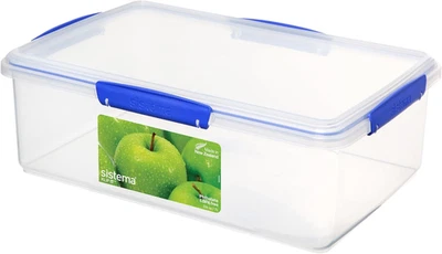 Contenedor de almacenamiento de alimentos KLIP IT, 7 L, hermético y apilable, sin Bpa, transparente con  Foto 1 de 4