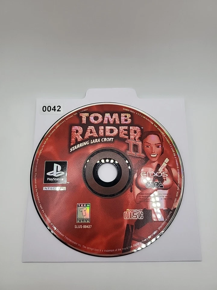 Tomb Raider II / 2 - BL (Sony PlayStation, PS1) SOMENTE DISCO | SEM RASTREAMENTO  - Imagem 1 de 1