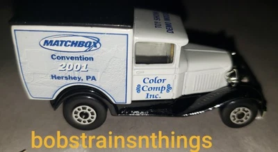 Matchbox 2001 Convention Hershey, PA Color Comp Inc Toy Show Demo Modelo A Ford  - Imagem 1 de 4