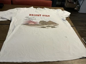 Camiseta Vintage Ejercicio Estrella Brillante - Militar - Blanca - XL - Hecha en EE. UU. - LEER - Imagen 1 de 23