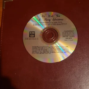 DISC ONLY CD-We Wish You A Merry Christmas By Great Stars (1987 Capital Records) - Imagen 1 de 2