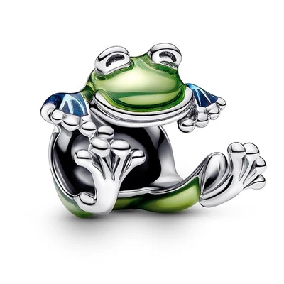 PANDORA Schmuck Silber-Charm Kletternder Frosch 793342C01 - Bild 1 von 3