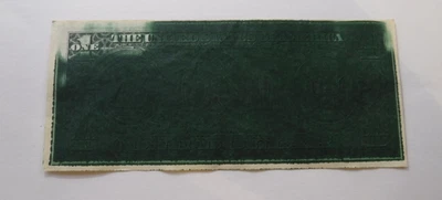 2001 $1 FRN - Major Ink Smear Reverse - Very Rare - Image 1 of 2