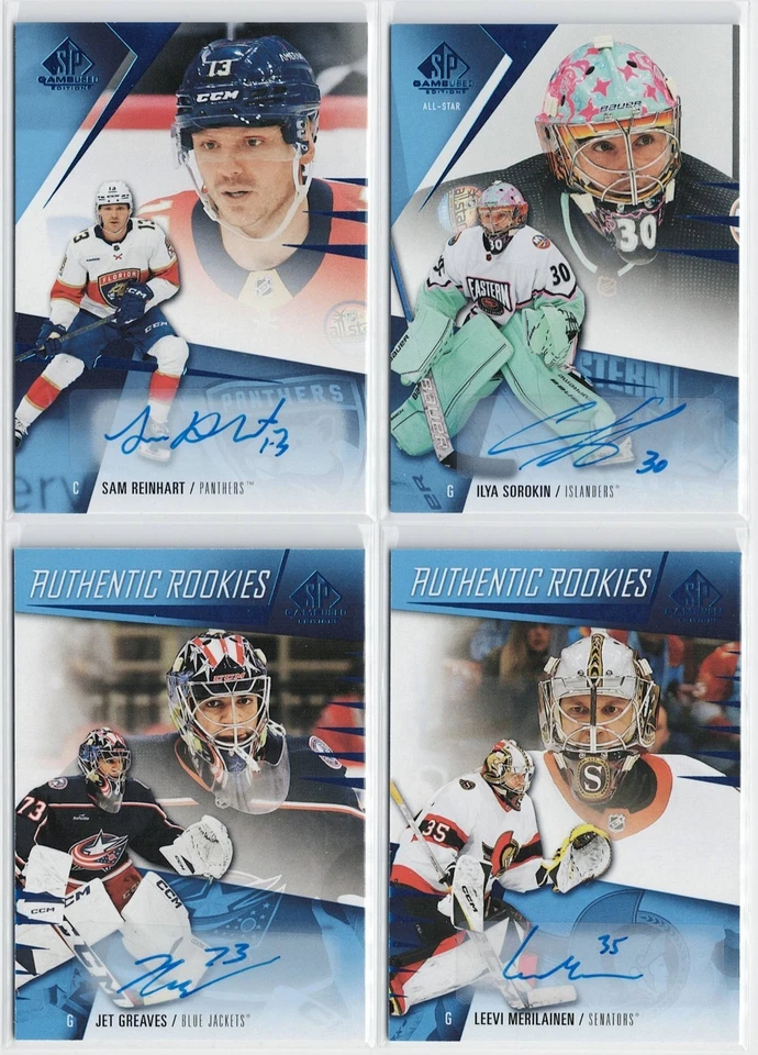 2023-24 SP Game-Used Veterans & Rookies Blue Autograph Auto Pick From List !! - Image 1 of 1