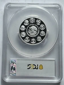 2020 MEXIKO Silber 2 UNZEN Libertad Silbermünze PCGS PR-69 DCAM Erstschlag - Bild 1 von 2