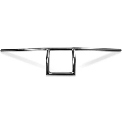 Manillar de moto 7/8" ventana cromada para Kawasaki VN Vulcan 700 750 Foto 1 de 4