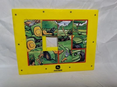 ERTL John Deere Tractor 2 Double Sided Sliding Tile Kid's Brainteaser Puzzle - Image 1 of 4