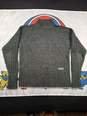 Vintage Quiksilver Mock Neck Turtle Neck Wool Blend Knit Sweater Sample Y2K M(?) - Image 1 of 4