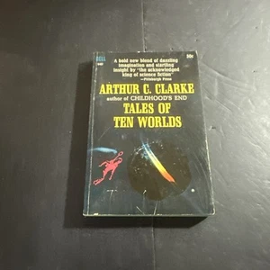 TALES OF TEN WORLDS by Arthur C. Clarke vintage 1964 Dell FIRST PRINT Sf2 - Picture 1 of 5